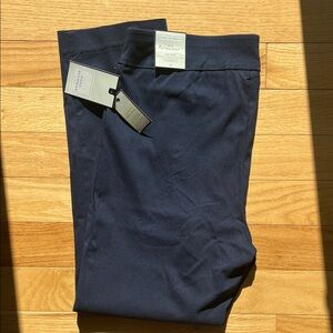 Dana Buchman Navy Straight Leg Pants